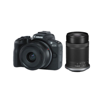 EOS R50 RF-S 18–45mm IS STM + RF-S 55–210mm IS STM